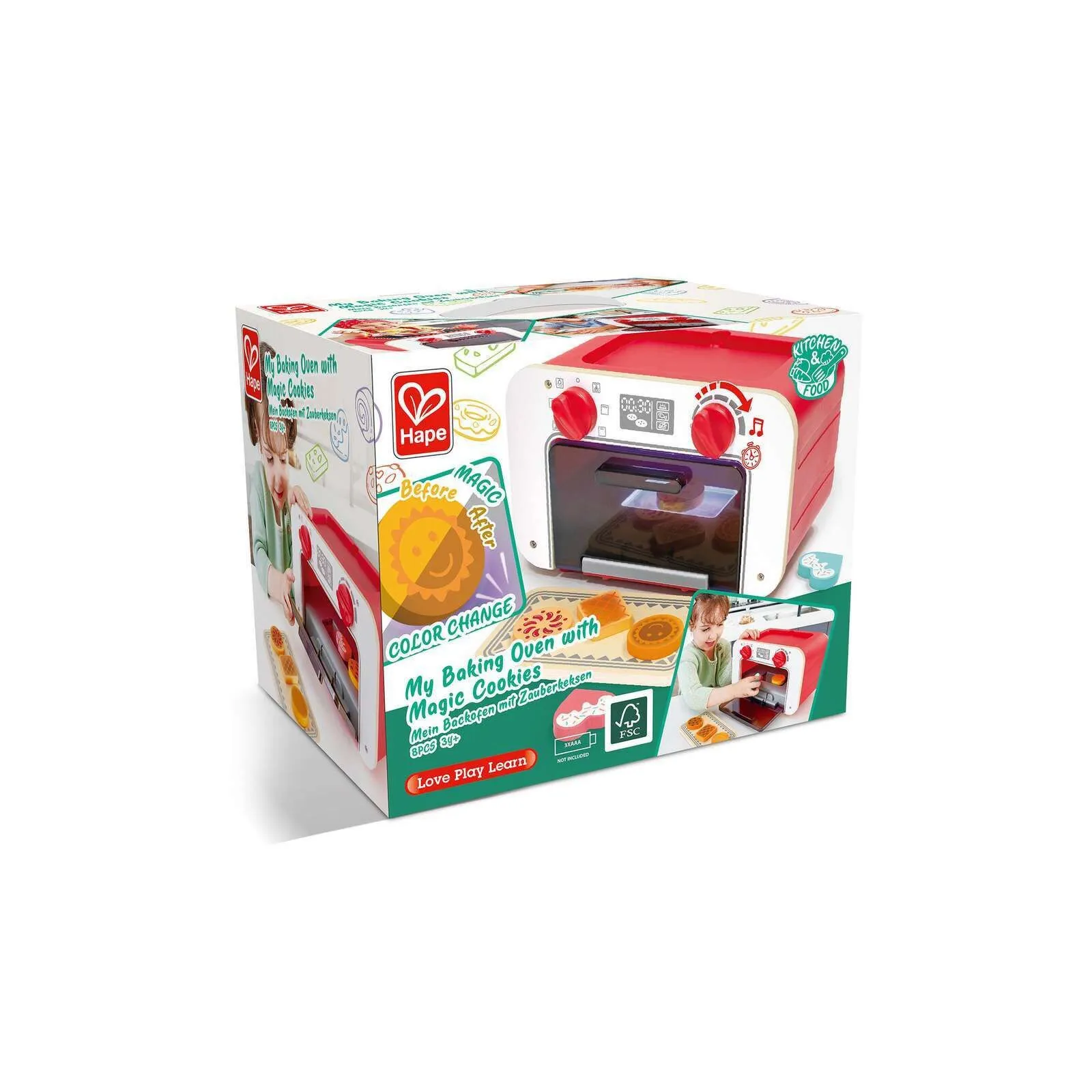 Hape Four de cuisine magique – vue 2 – Cuisines et magasins