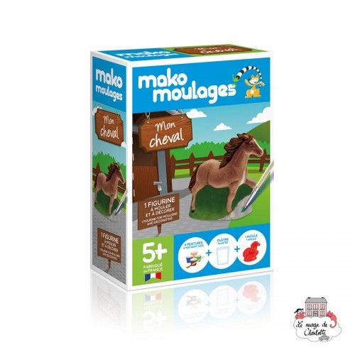 mako moulages - My horse - MAK-39051 - Mako Créations - Plaster casts - Le Nuage de Charlotte