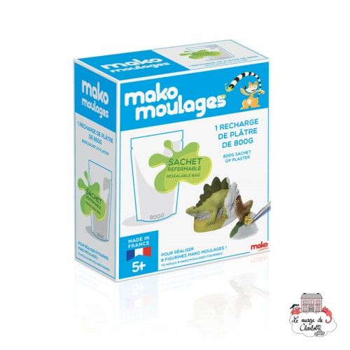 mako moulages - Plaster refill 800g - MAK-39004 - Mako Créations - Plaster casts - Le Nuage de Charlotte