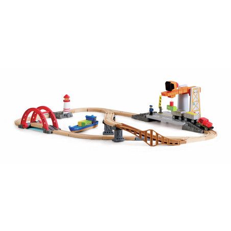Sea & Rail Cargo Transportation Set