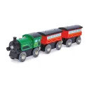 Hape Train de voyage à vapeur – vue 1 – Petits trains en bois