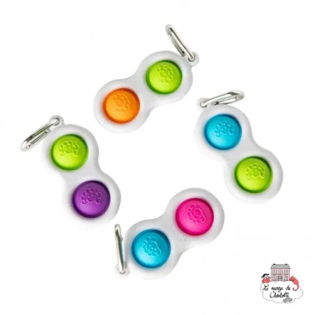 Simpl Dimpl - FTB-5022111 - Fat Brain Toy Co. - Porte-clés - Le Nuage de Charlotte
