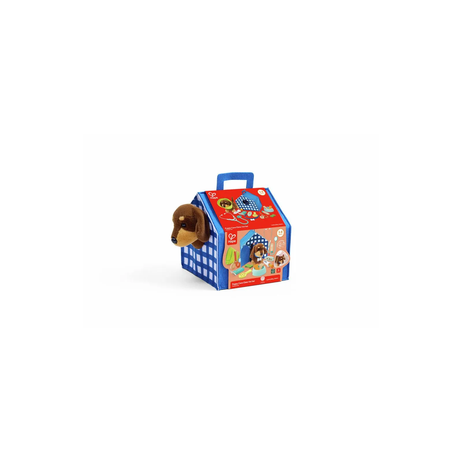 Hape Pet Care Vet Playset – vue 2 – Role Play