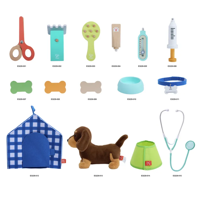 Hape Pet Care Vet Playset – vue 3 – Role Play