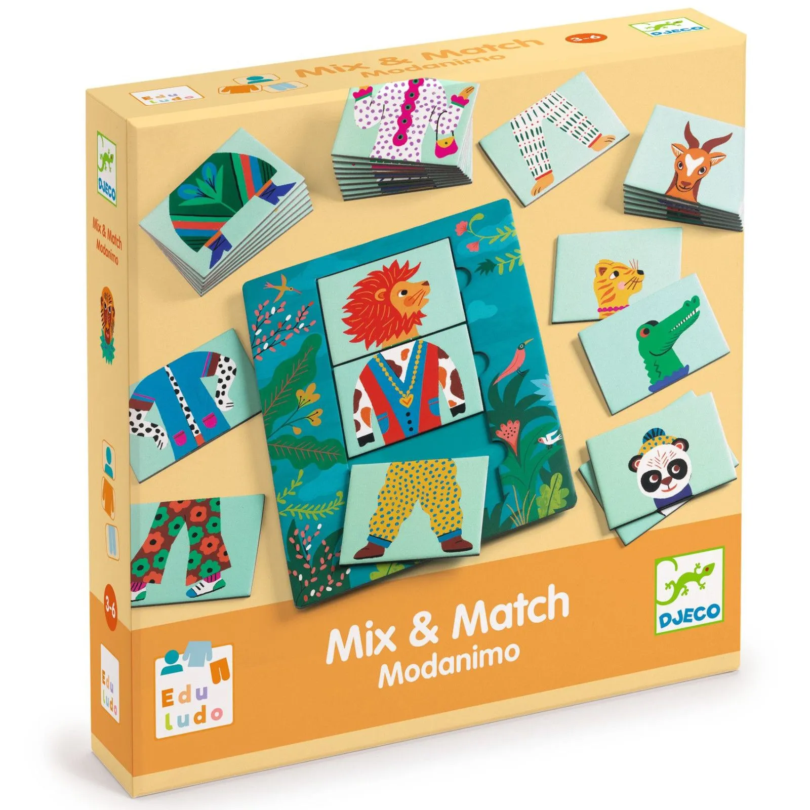Djeco Mix & Match Modanimo – vue 1 – Educational kits