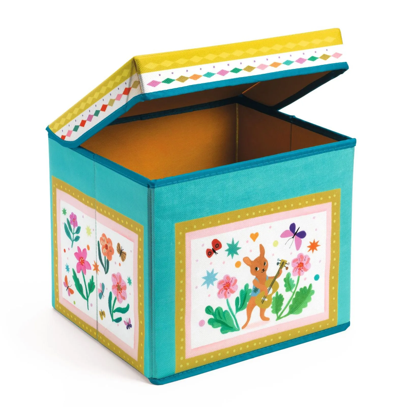 Djeco Little Big Room - Seat toy box - Caravan – vue 4 – Tents