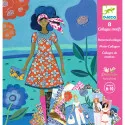 Djeco 8 collages motifs - Tendance WAX – vue 1 – Kits Créatifs
