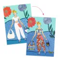 Djeco 8 collages motifs - Tendance WAX – vue 3 – Kits Créatifs