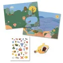Djeco Stickers épais repositionnables - Summertime – vue 3 – Kits Créatifs