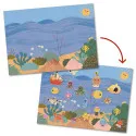 Djeco Removable puffy stickers - Summertime – vue 4 – Creative Kits