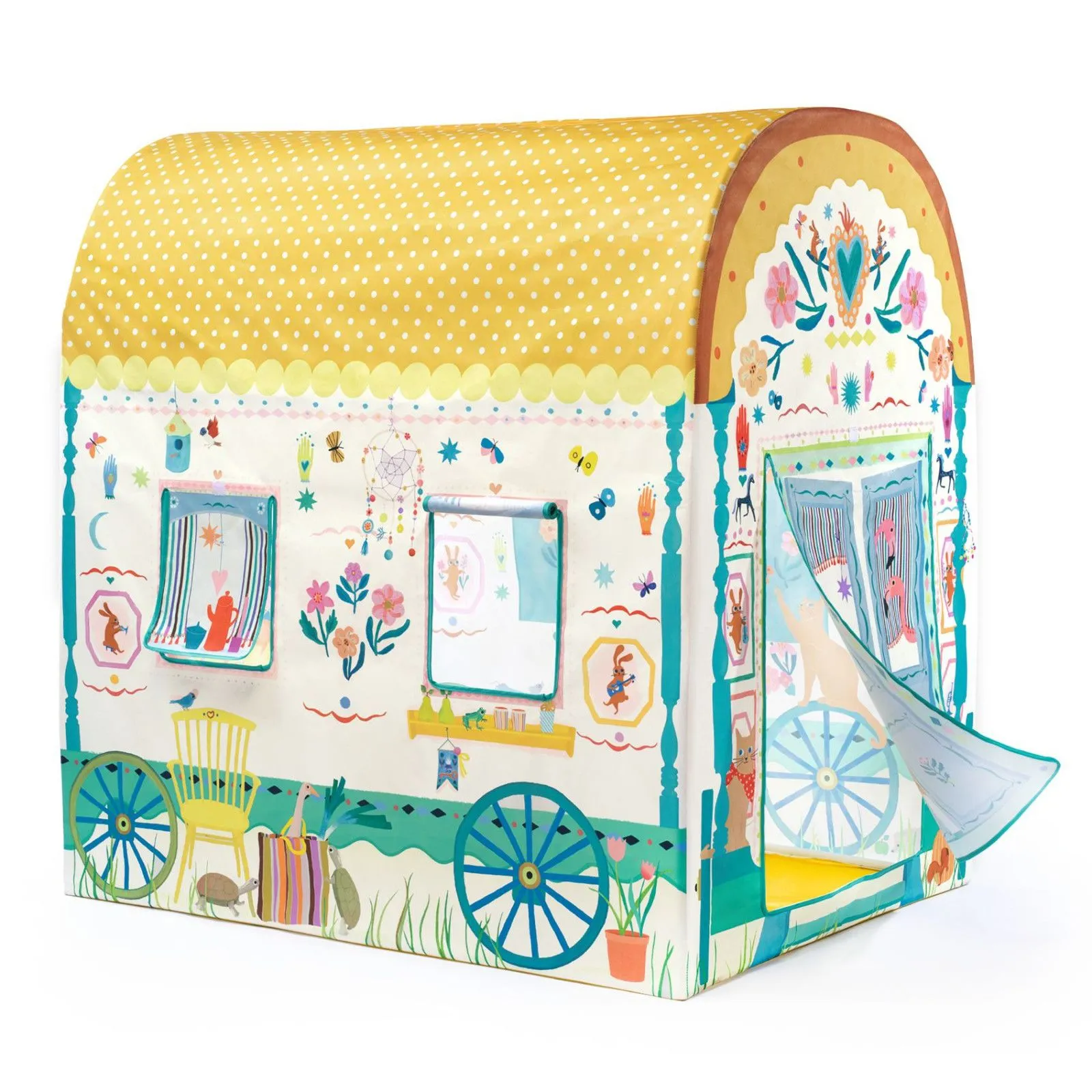 Djeco Little Big Room - Roulotte – vue 4 – Tentes
