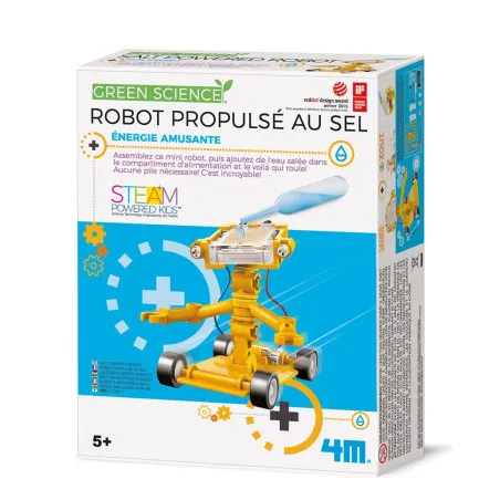 4M Green Science - Robot Propulsé au Sel – vue 1 – Coffrets éducatifs