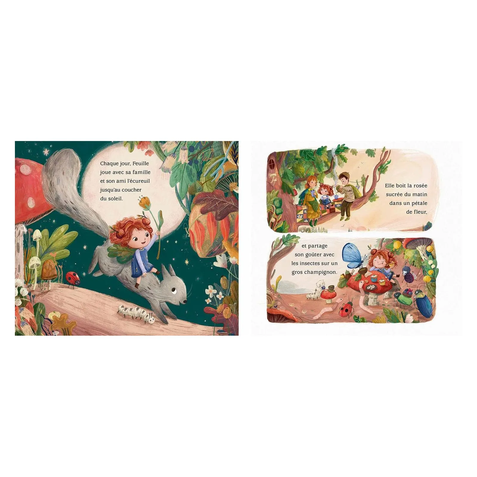 Editions Kimane Feuille, la petite fée des forêts – vue 3 – Books