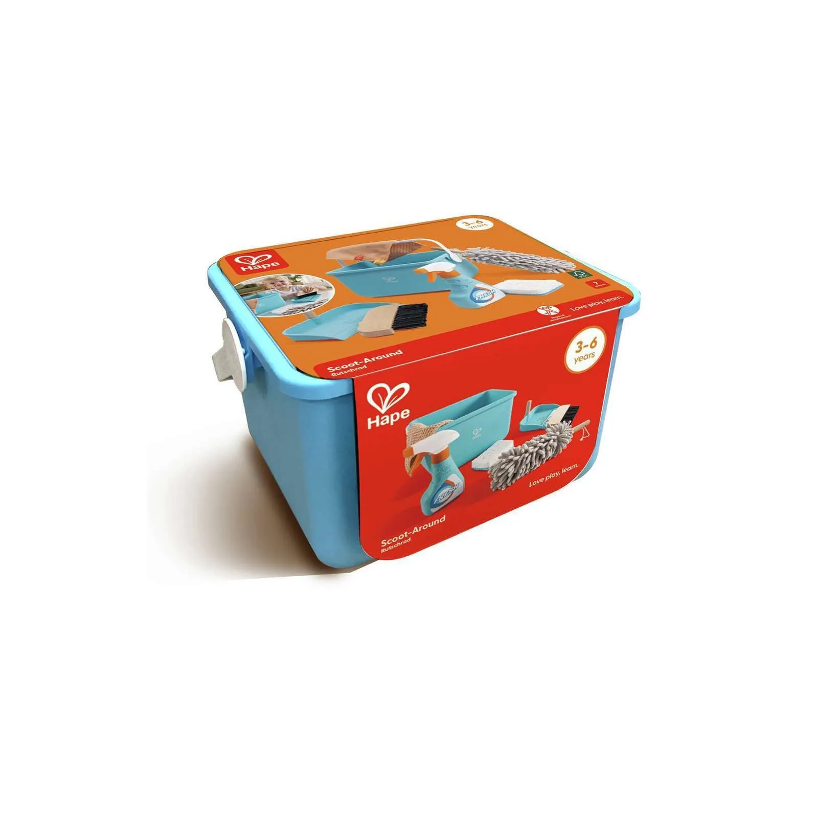 Hape Kit de nettoyage avec seau – vue 5 – Nettoyage