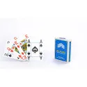Cartamundi Copag 100% Plastic 4 Corner Jumbo Index - bleu – vue 2 – Jeux de societe
