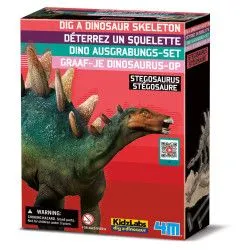 4M KidzLabs - Dig a Dinosaur Skeleton - Stegosaur – vue 1 – Educational kits