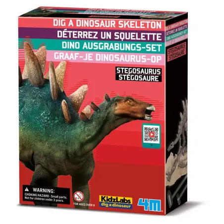 4M KidzLabs - Dig a Dinosaur Skeleton - Stegosaur – vue 1 – Educational kits