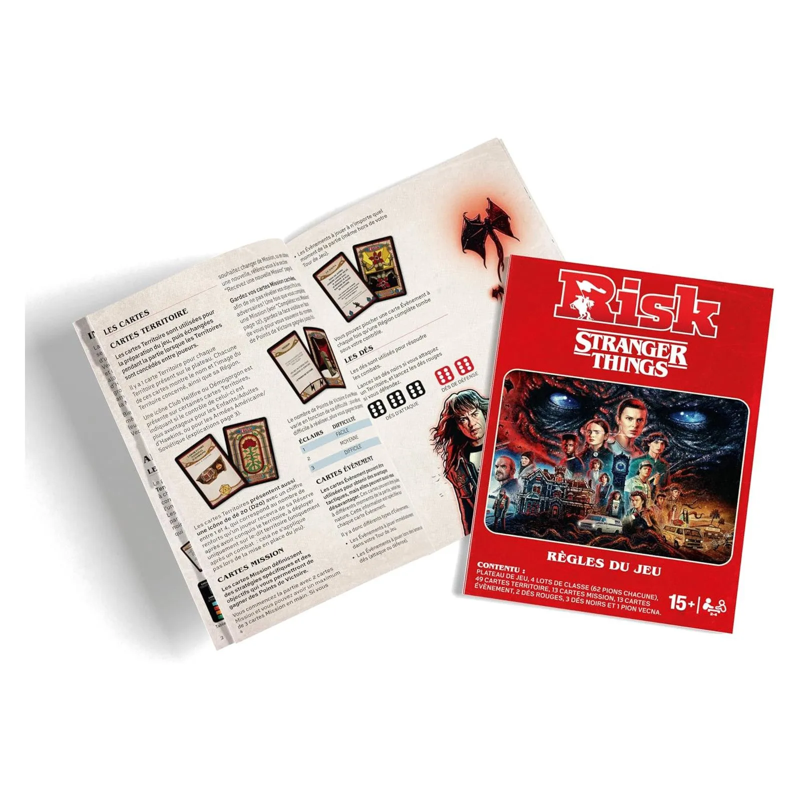 Winning Moves Risk - Stranger Things – vue 2 – Board Games