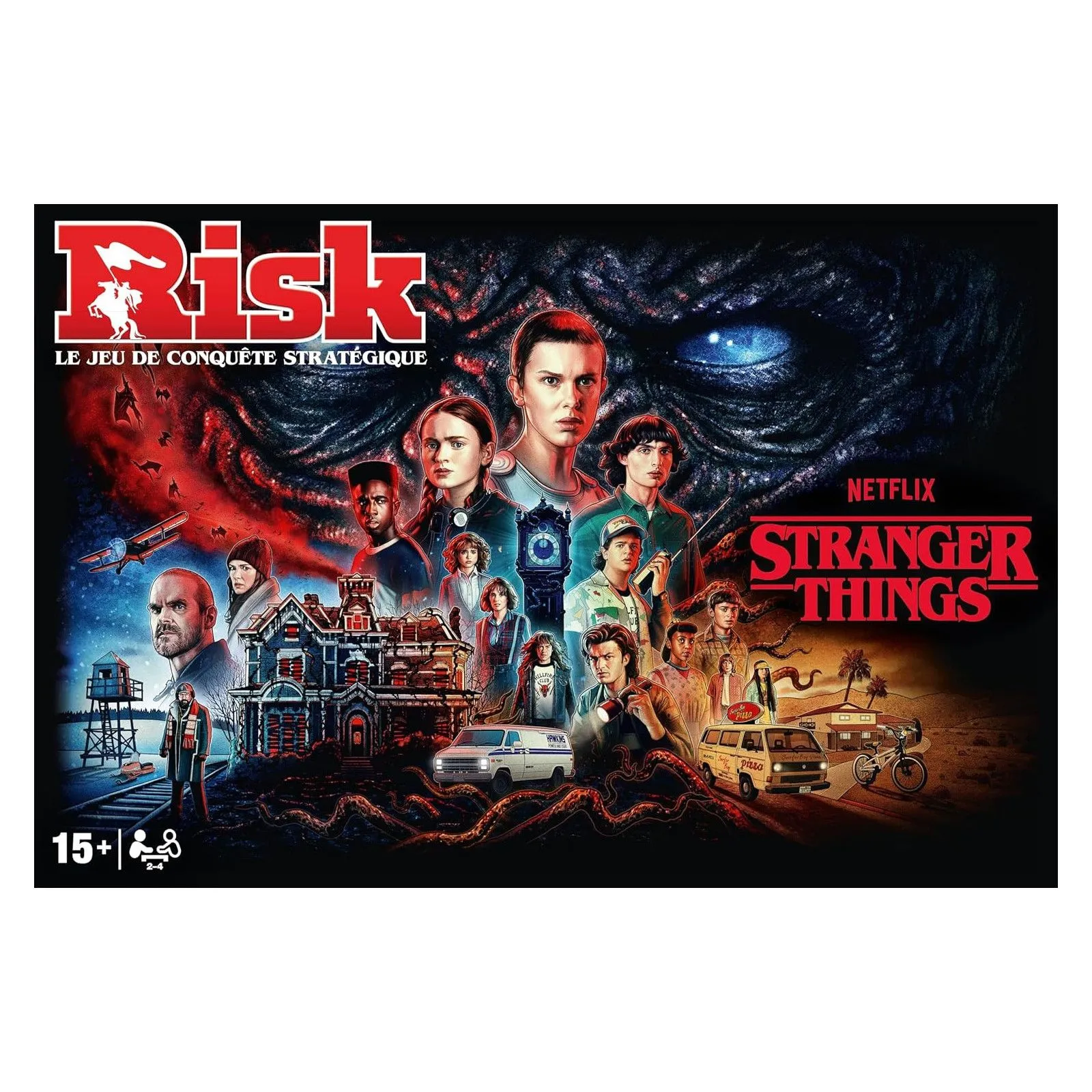 Winning Moves Risk - Stranger Things – vue 7 – Board Games