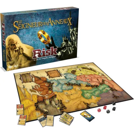 Winning Moves Risk - Le Seigneur des Anneaux – vue 1 – Jeux de societe