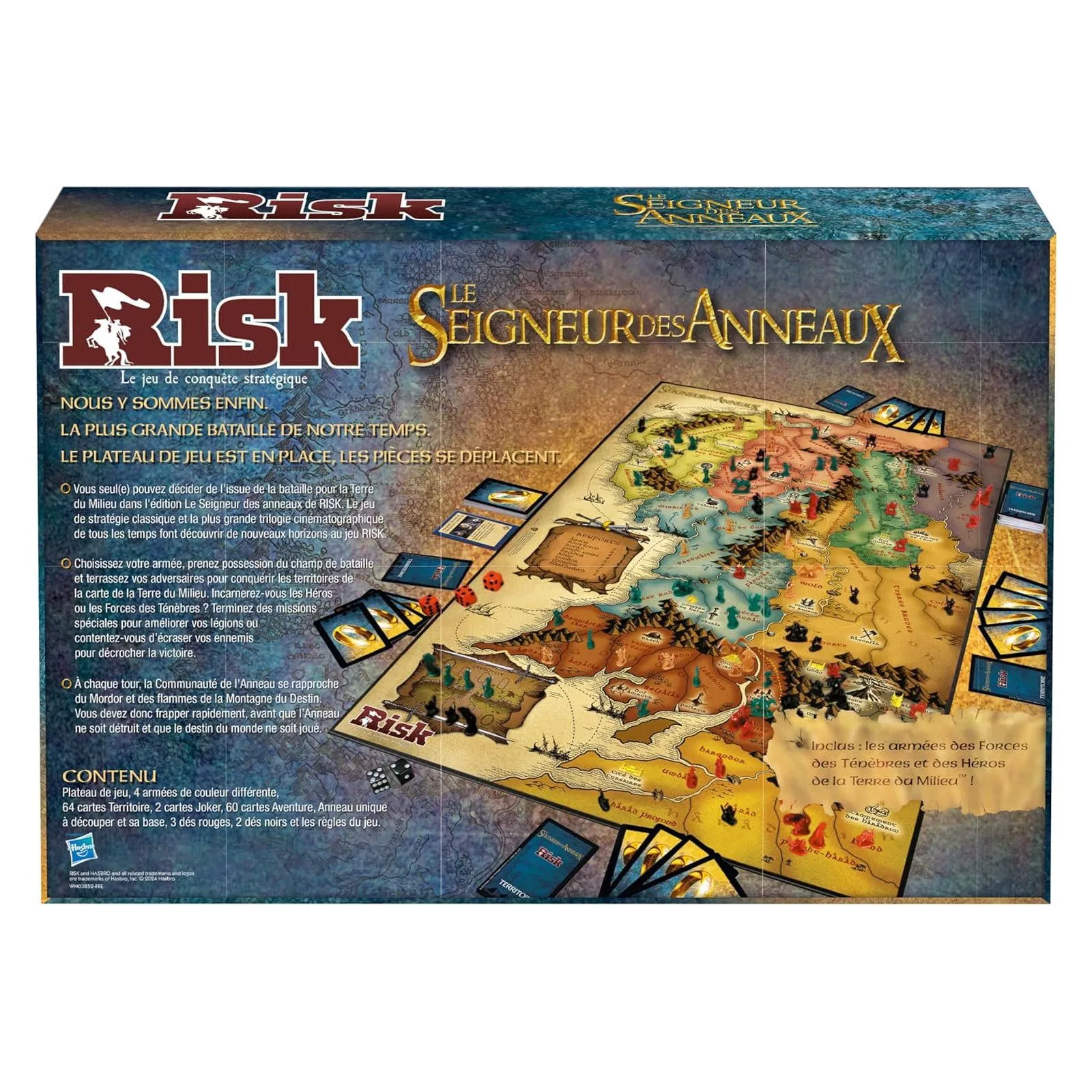 Winning Moves Risk - Le Seigneur des Anneaux – vue 2 – Jeux de societe