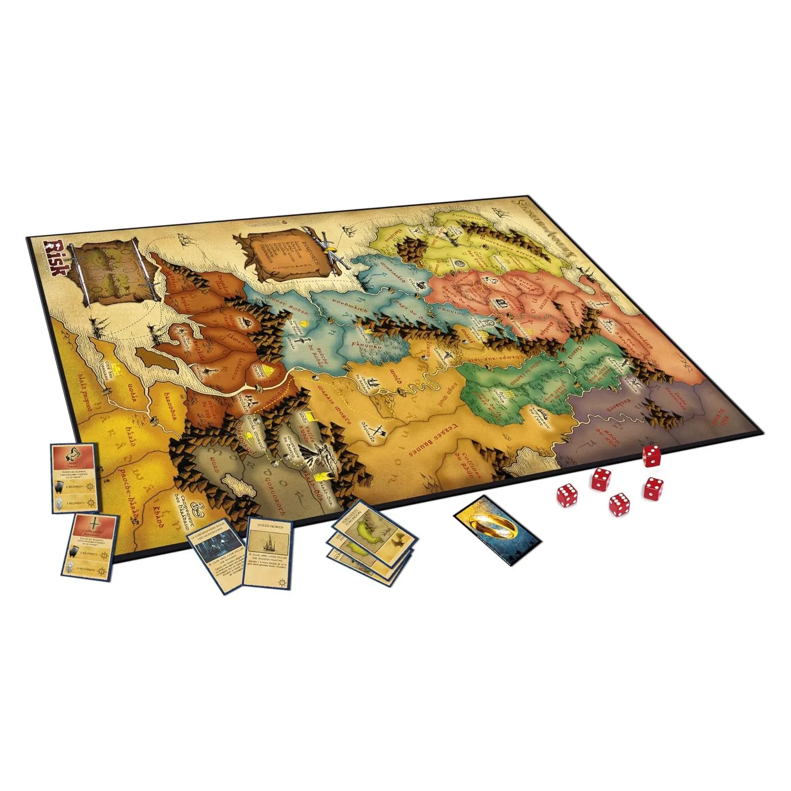 Winning Moves Risk - Le Seigneur des Anneaux – vue 4 – Jeux de societe