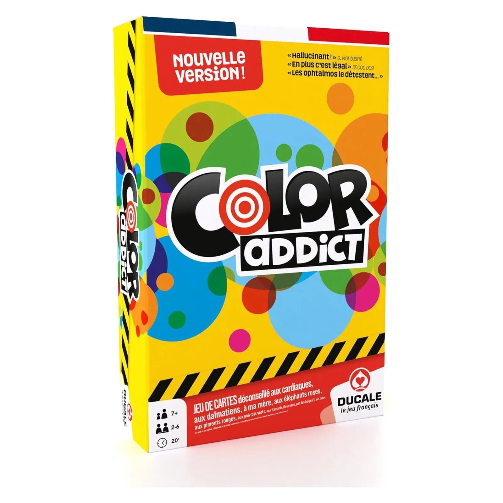 Cartamundi Shuffle Color Addict – vue 1 – Board Games