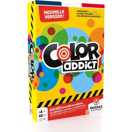 Cartamundi Shuffle Color Addict – vue 1 – Board Games