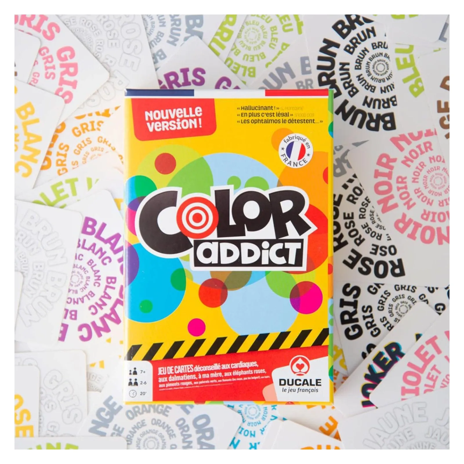 Cartamundi Shuffle Color Addict – vue 5 – Board Games