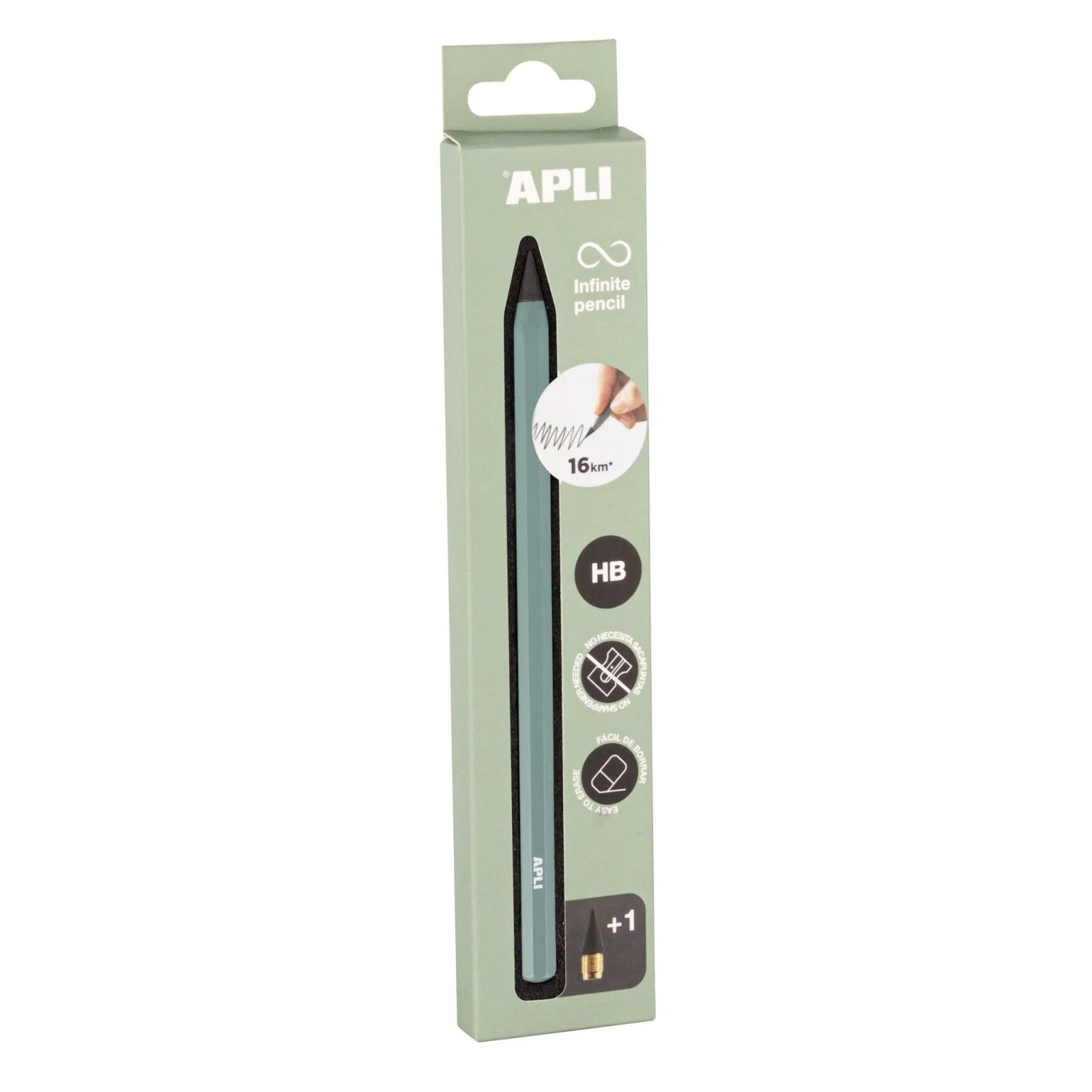 APLI Up North Infinite pencil - Green – vue 1 – Painting & Drawing
