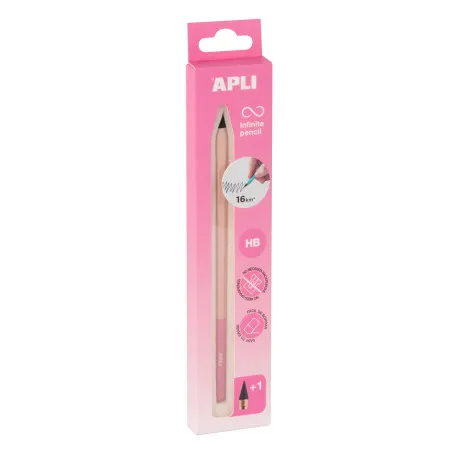 APLI Crayon infini - rose – vue 1 – Peinture & dessin