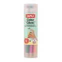 APLI Color Click Mechanical Pencils 12 Assorted Colors – vue 1 – Painting & Drawing