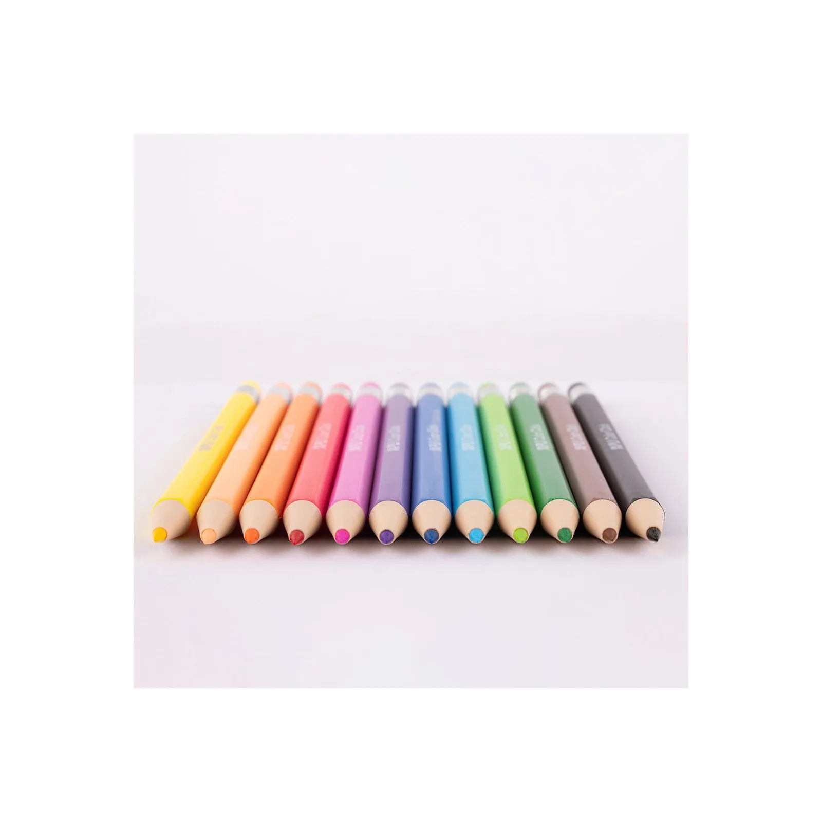 APLI Porte-mines Color Click 12 couleurs assorties – vue 6 – Peinture & dessin
