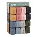 APLI Trousses Up North - Bleu-gris (1 pièce) – vue 1 – Trousses à Crayons