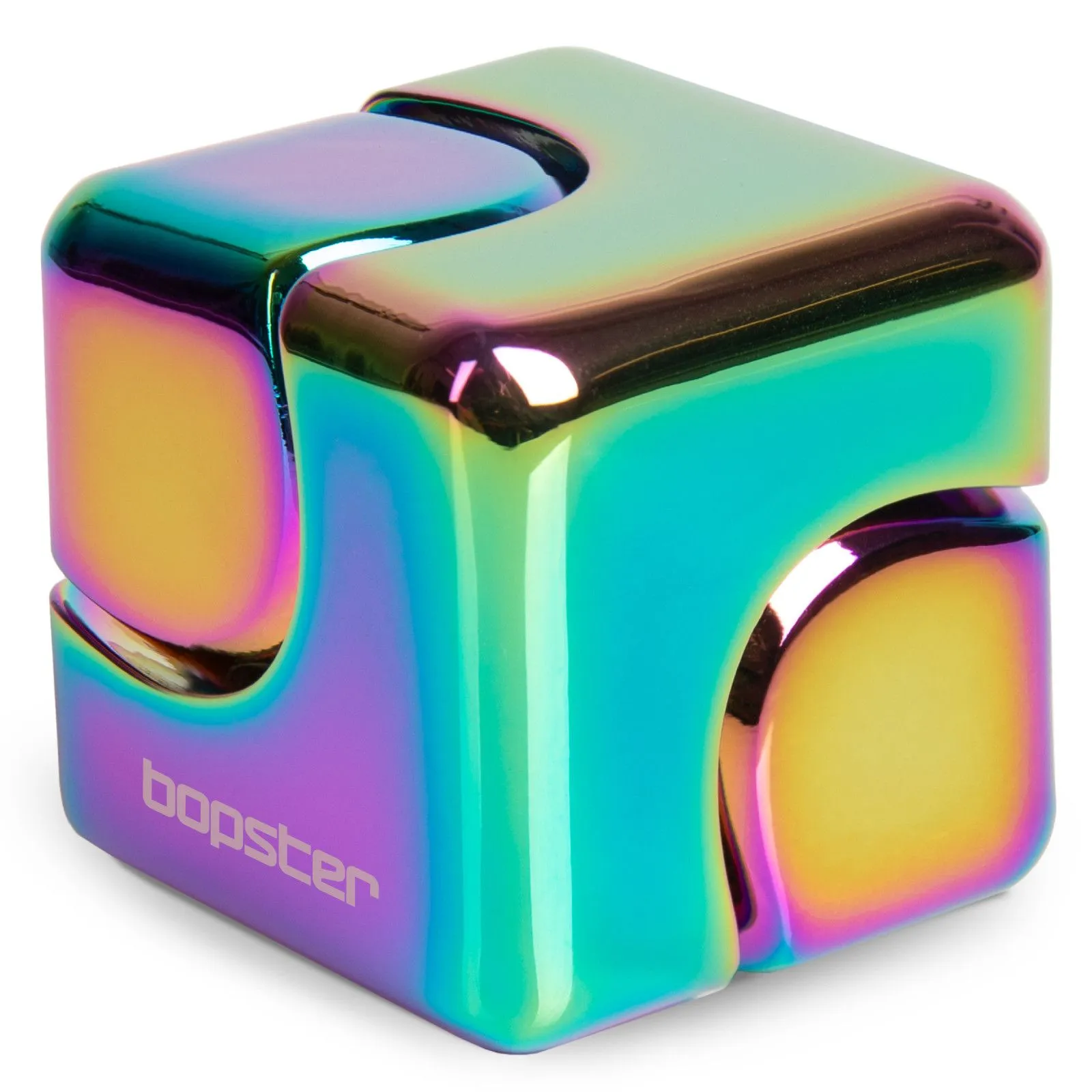 Click Europe bopster Fidget Cube Spinner – Multicoloured Metallic – vue 3 – Fidget