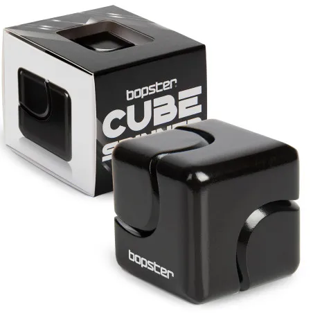 Click Europe bopster Fidget Cube Spinner – Black – vue 1 – Fidget