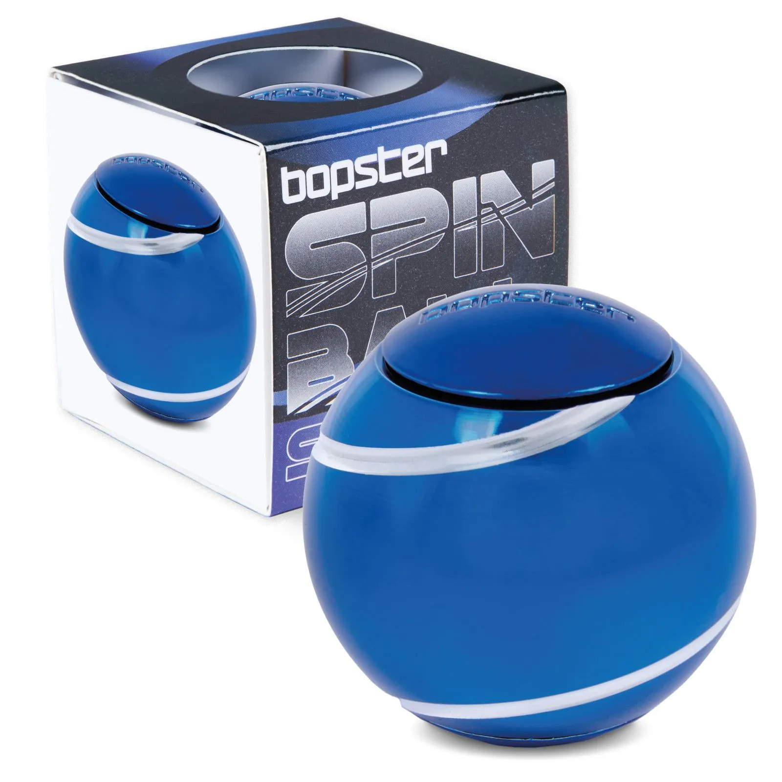 Click Europe bopster Spin Ball Spinner – Blue – vue 1 – Fidget