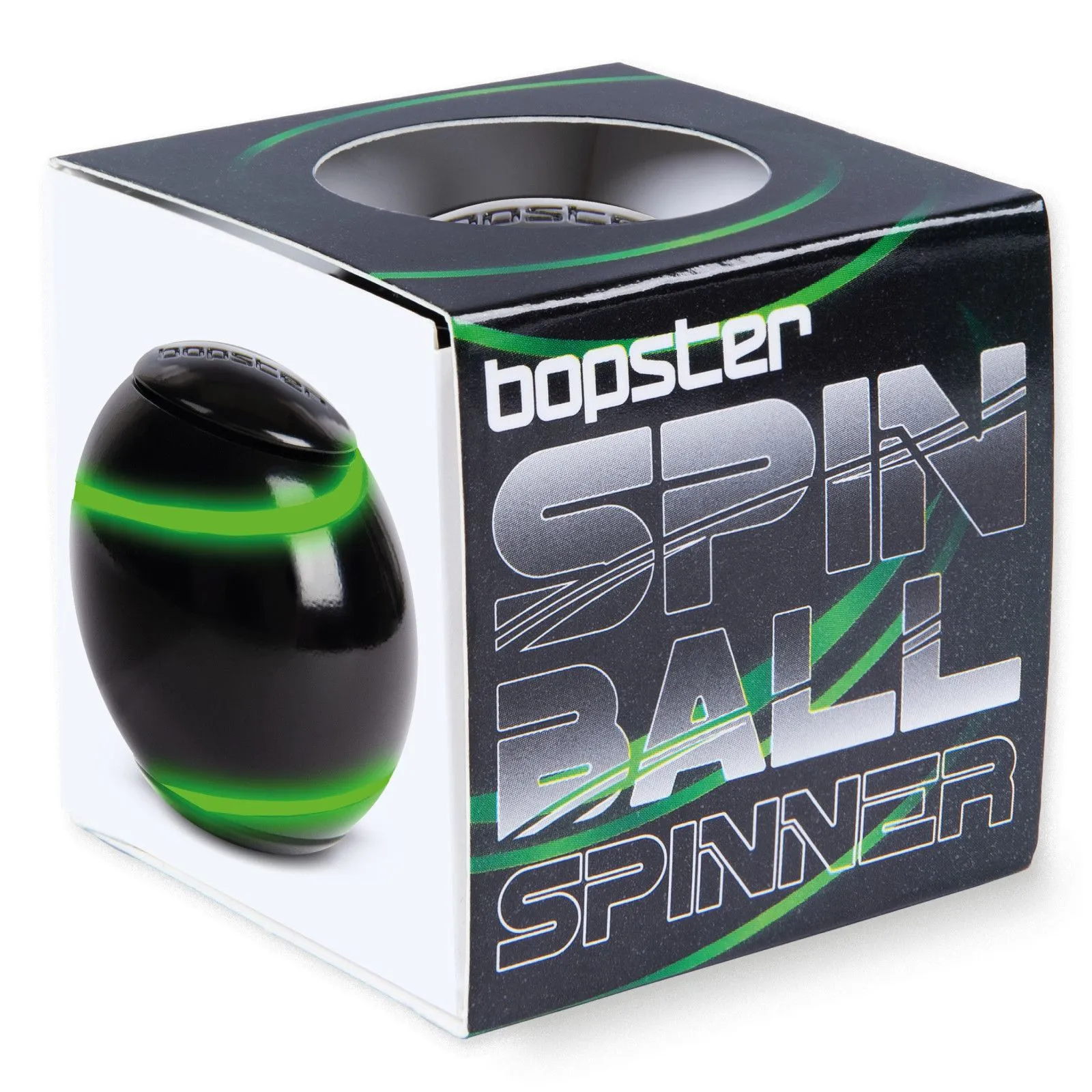 Click Europe bopster Spin Ball Spinner – Glow in the Dark – vue 2 – Fidget