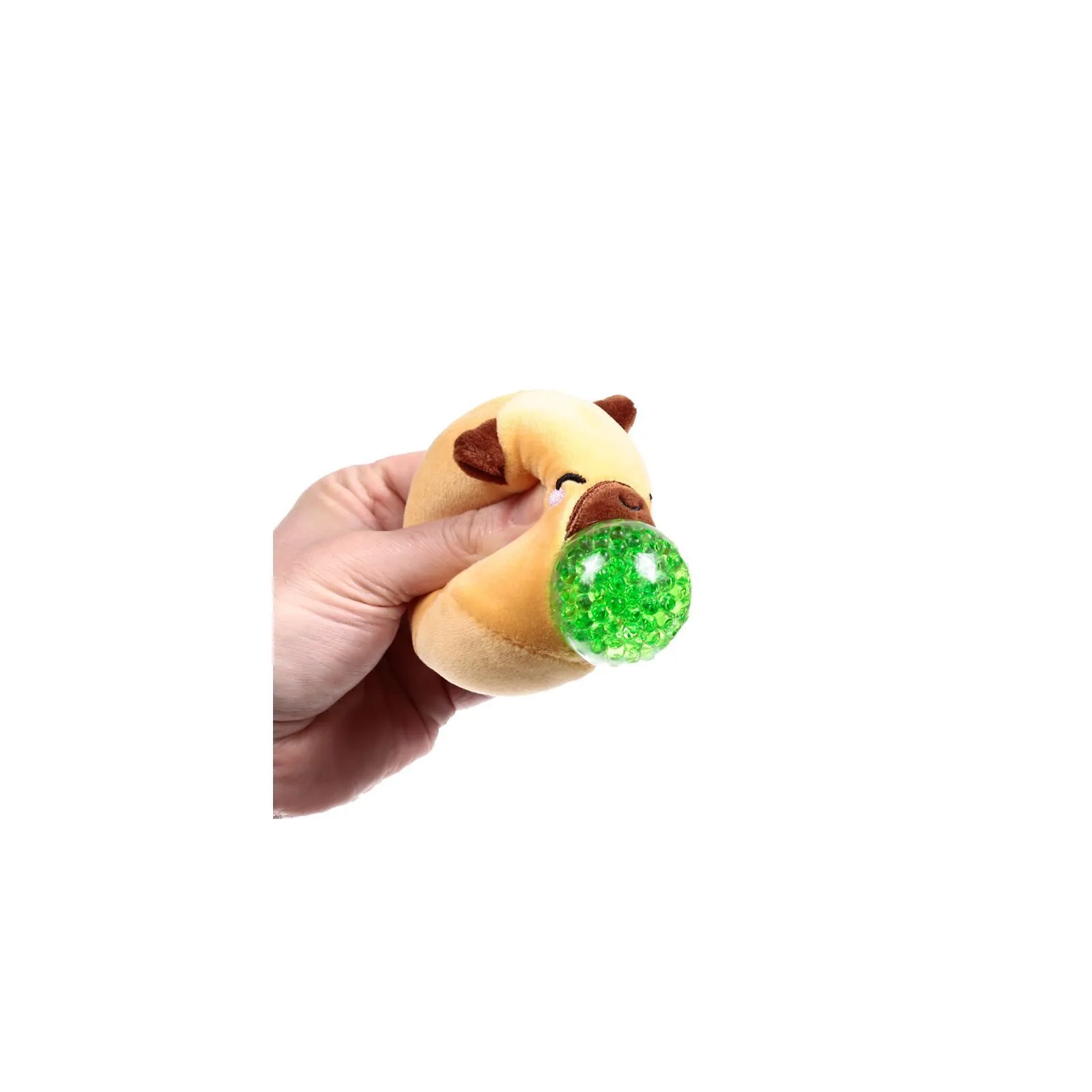 Puckator Queasy Squeezies - Adoramals Capybara [green] – vue 2 – My little collection