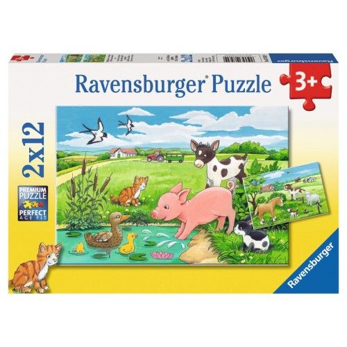 Bébés animaux de la terre - RAV-075829 - Ravensburger - Puzzles pour les petits - Le Nuage de Charlotte