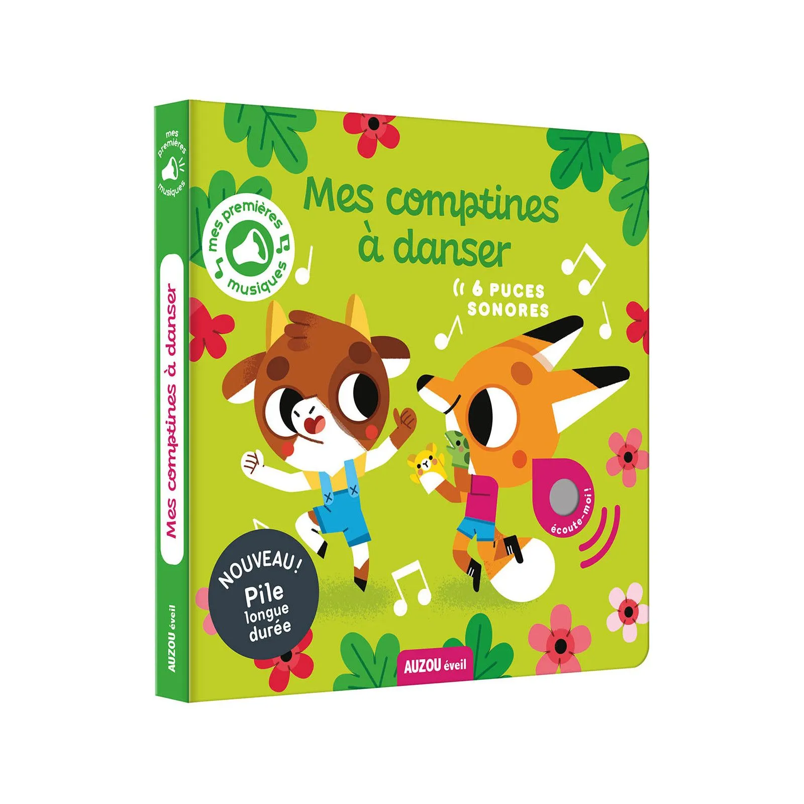 Editions Auzou Mes premiers sonores - Mes premières comptines à danser – vue 1 – Sonores