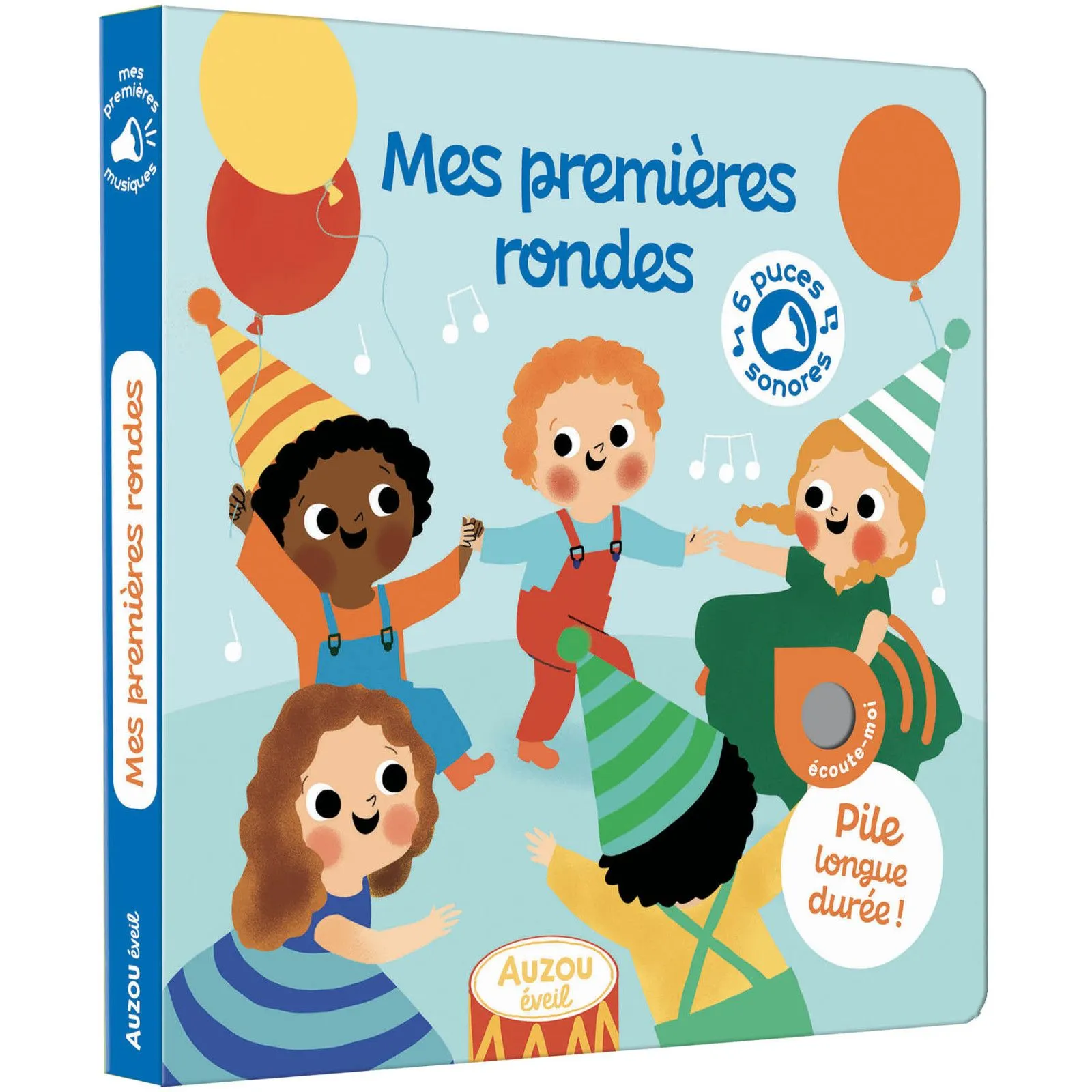 Editions Auzou Mes premiers sonores - Mes premières rondes – vue 1 – Sounds
