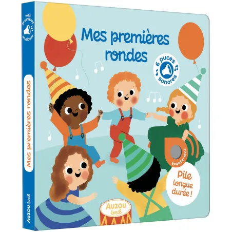 Editions Auzou Mes premiers sonores - Mes premières rondes – vue 1 – Sonores