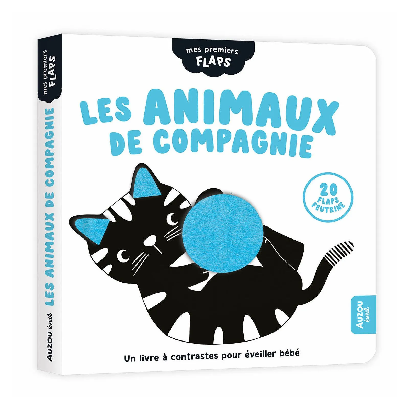 Editions Auzou Mes premiers flaps - Les animaux de compagnie – vue 1 – Preschool