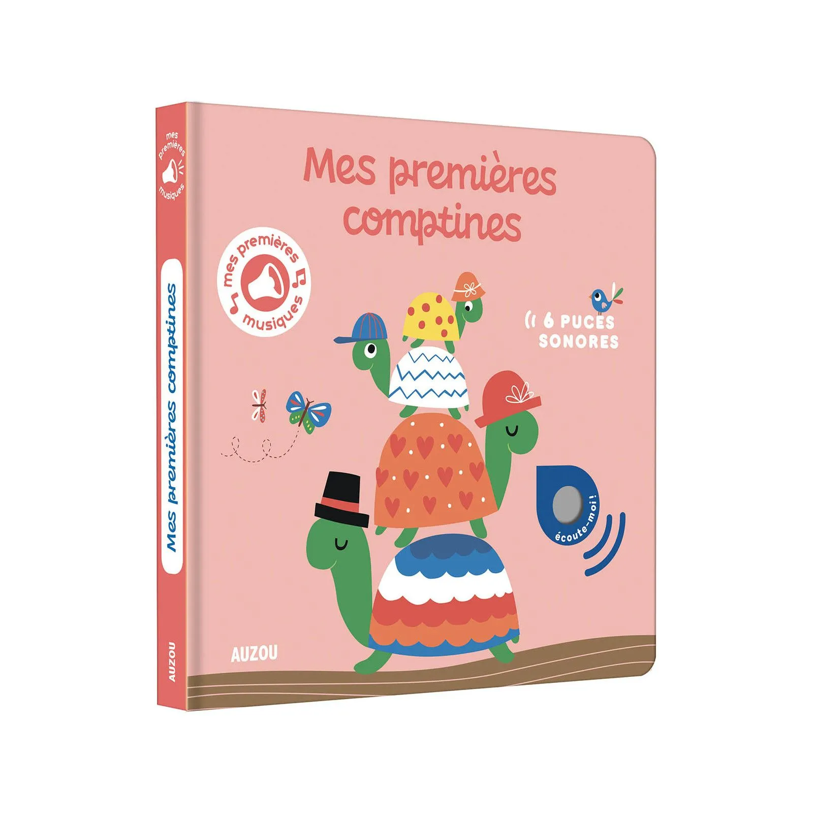 Editions Auzou Mes premiers sonores - Mes premières comptines – vue 1 – Sonores