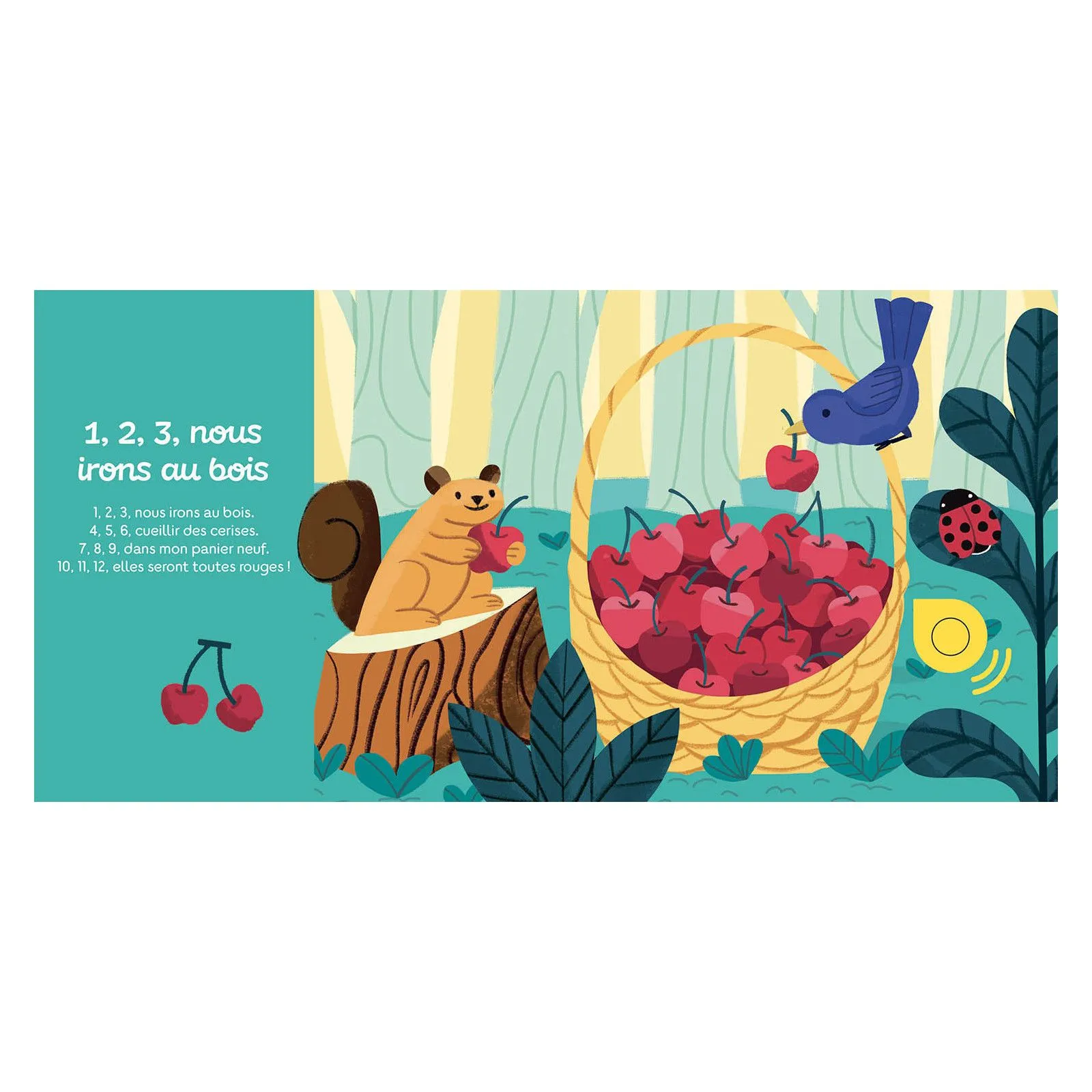 Editions Auzou Mes premiers sonores - Mes comptines pour compter – vue 2 – Sonores