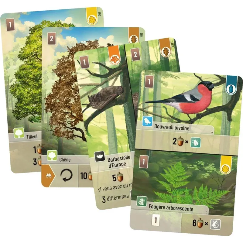 Lookout Games Forêt Mixte – vue 2 – Board Games