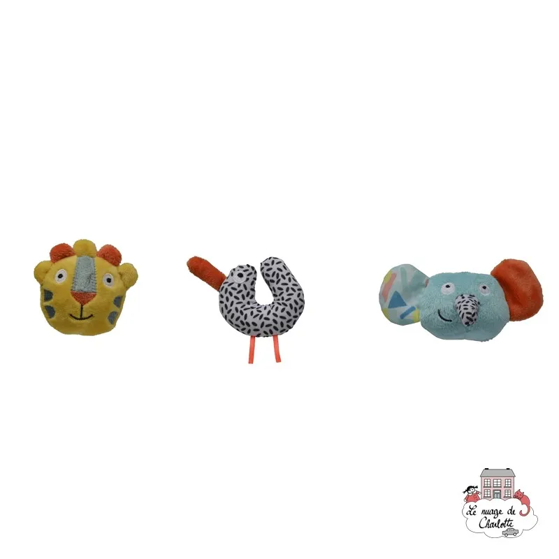 Ziggy l’éléphant d’activités - EBU-E80004 - ebulobo - Jouets d'activité - Le Nuage de Charlotte