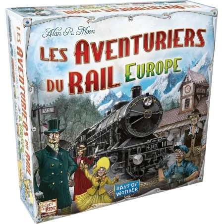 Days of Wonder Les Aventuriers du Rail - Europe – vue 1 – Board Games