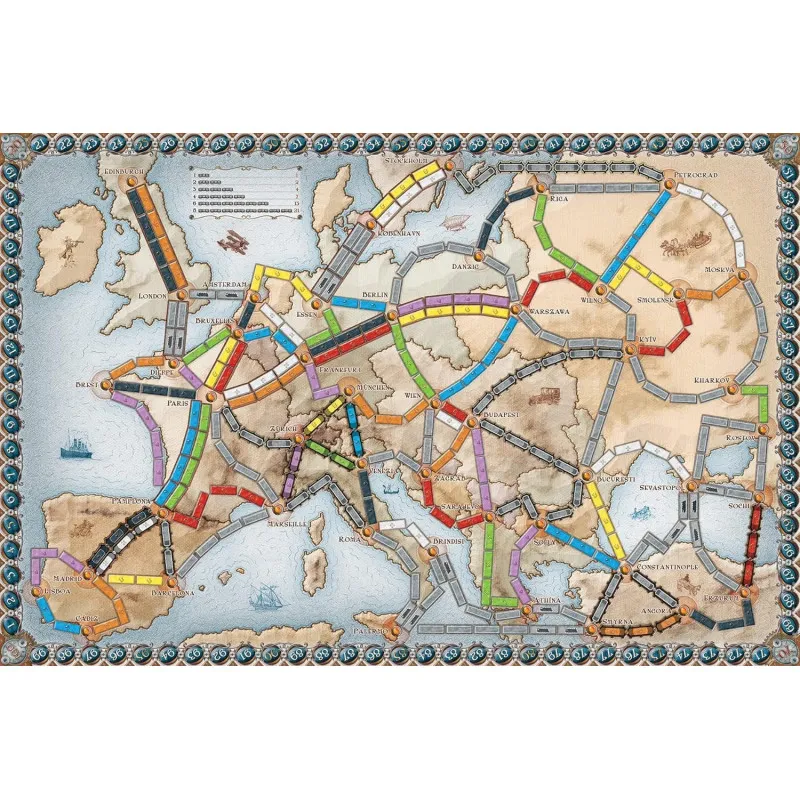 Days of Wonder Les Aventuriers du Rail - Europe – vue 5 – Board Games